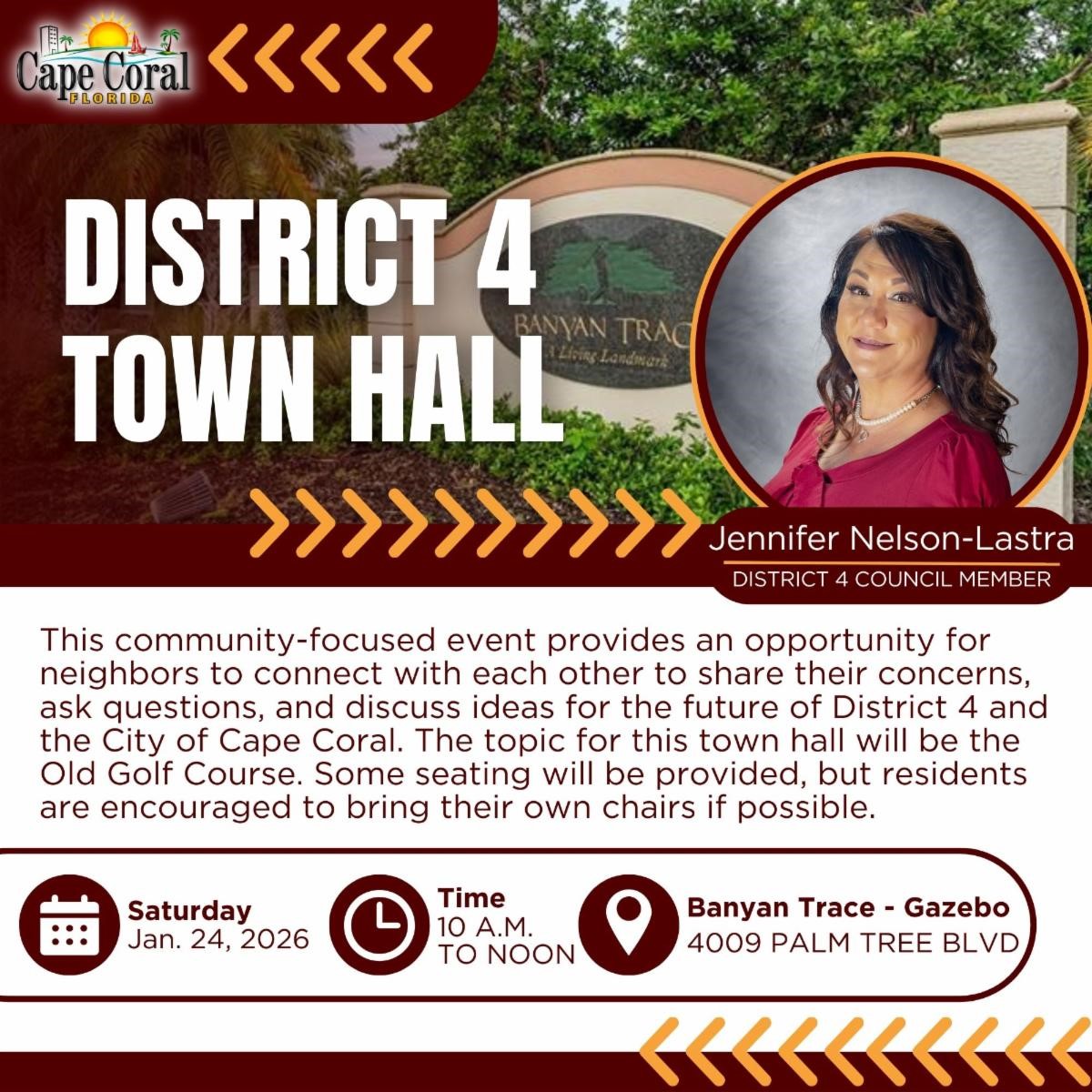 Council Member Nelson-Lastra Hosting District 4 Town Hall Jan. 24
