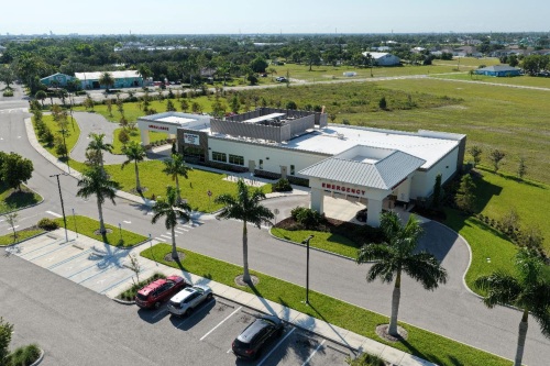 HCA Florida Cape Coral Hospital announcement at Cape Coral City Hall