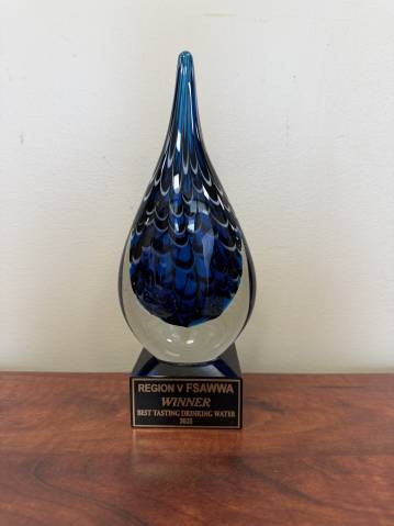 2025 best tasting water award